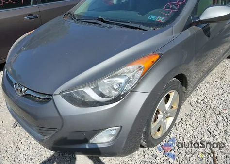 2013 Hyundai Elantra Gls from USA, damaged, VIN 5NPDH4AEXDH207029